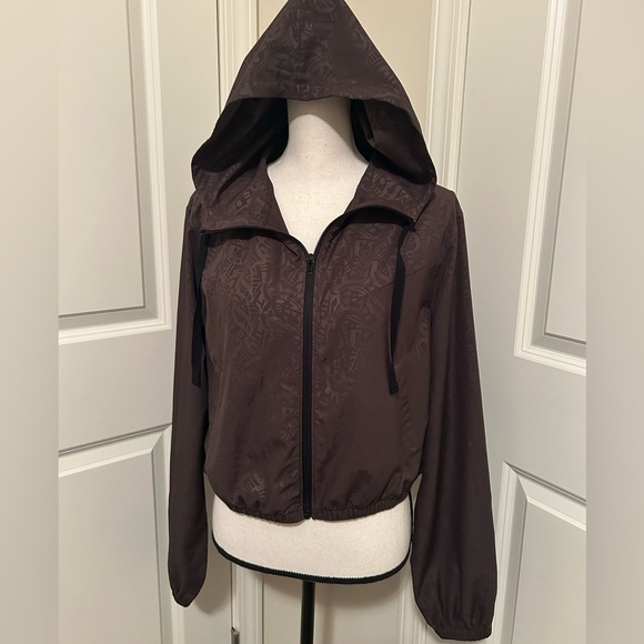 Hurley brown boho windbreaker balloon sleeve - Picture 1 of 6